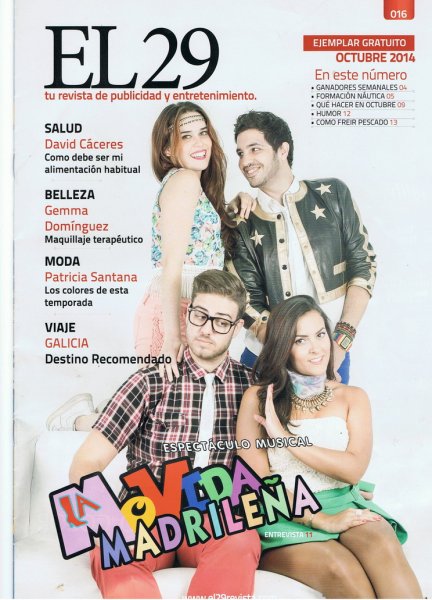 Revista El 29 (Octubre2014) Portada