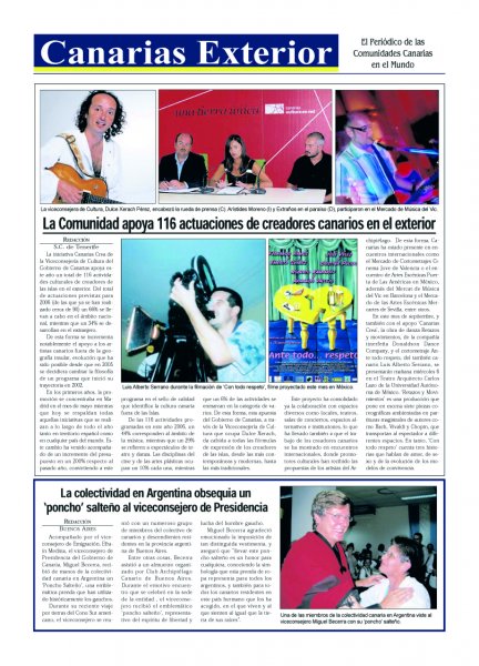 Revista Canarias Exterior (Gobierno de Canarias)